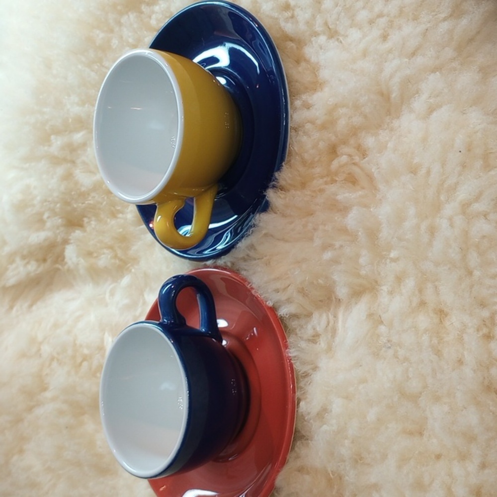 Steelite Expresso Cups with saucers Set of 2